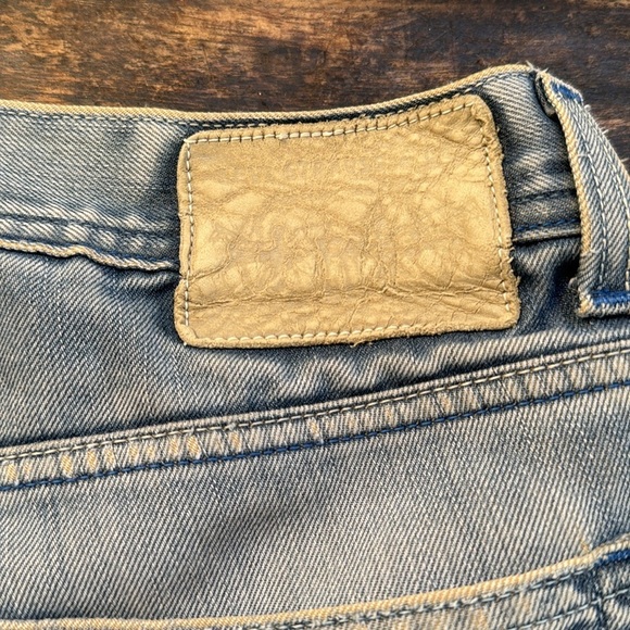 Rare vintage Levi’s 511 faded perfectly distressed jeans size 34 unisex straight - Picture 11 of 17